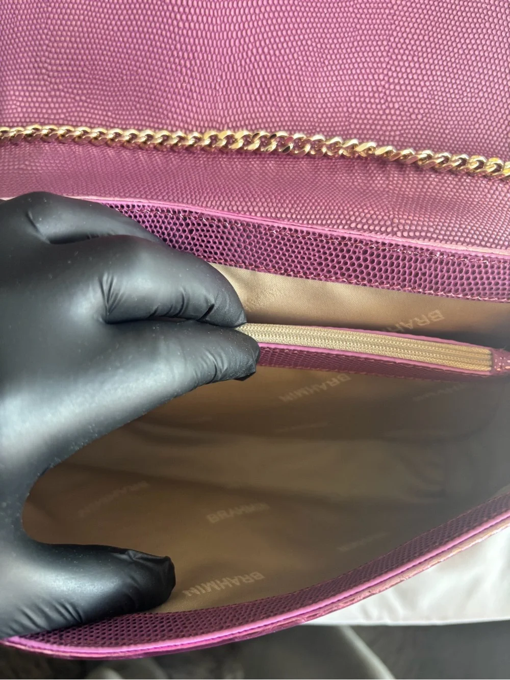⭐️Brahmin Rosalie Rose Water‎ Akoni Bag
